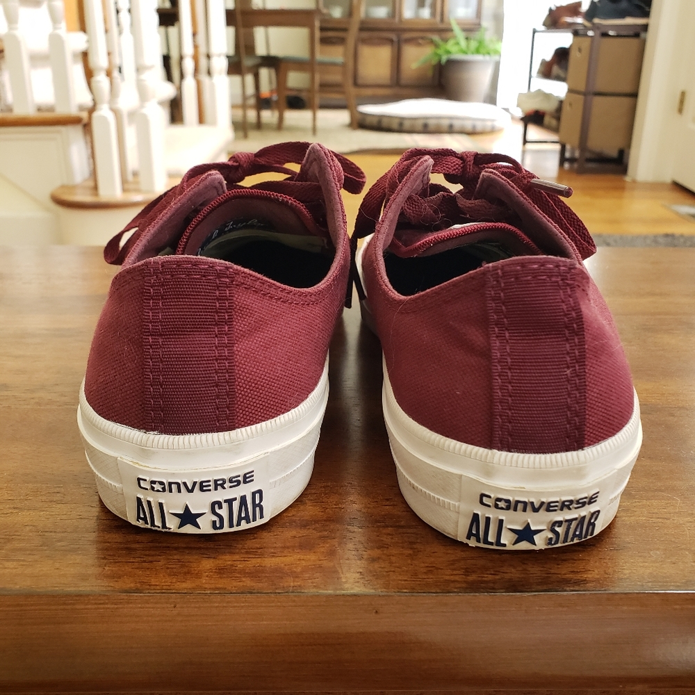 Converse Chuck Taylor All Star II Sneakers Maroon - Picture 7 of 8